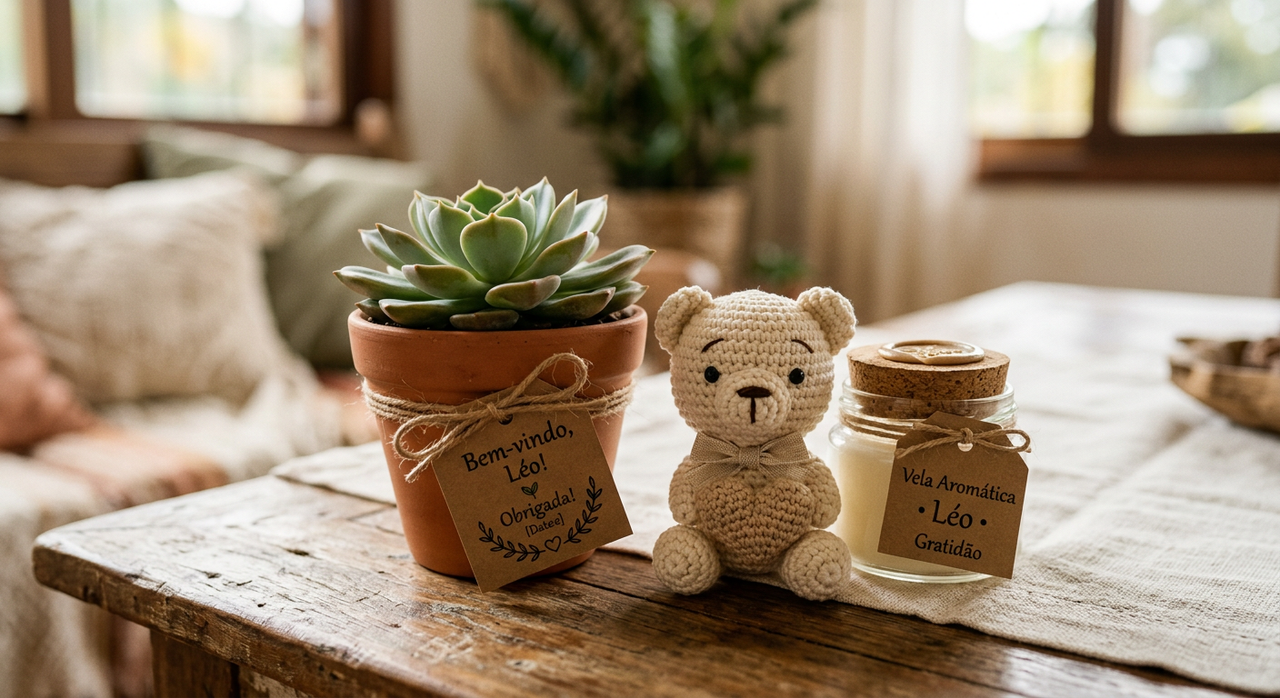 Chá de Bebê: O Encanto dos Brindes Personalizados e Artesanais