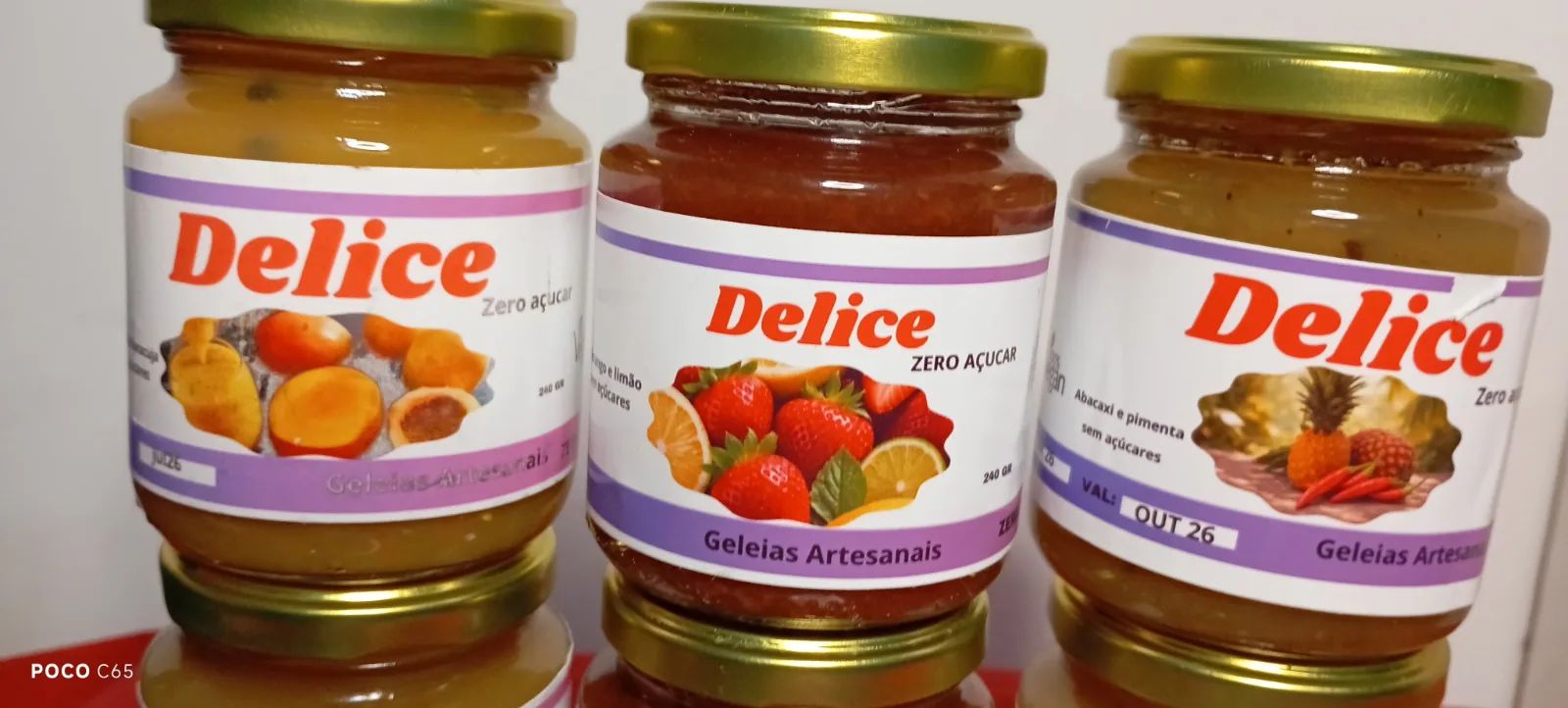 Delíce zero açúcar
