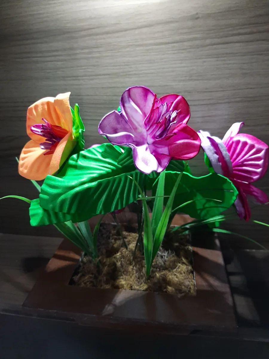 Arranjo de flores permanentes