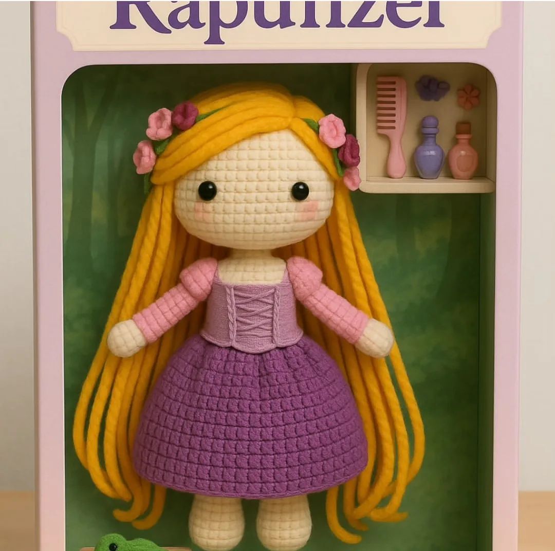 Boneca rapunzel