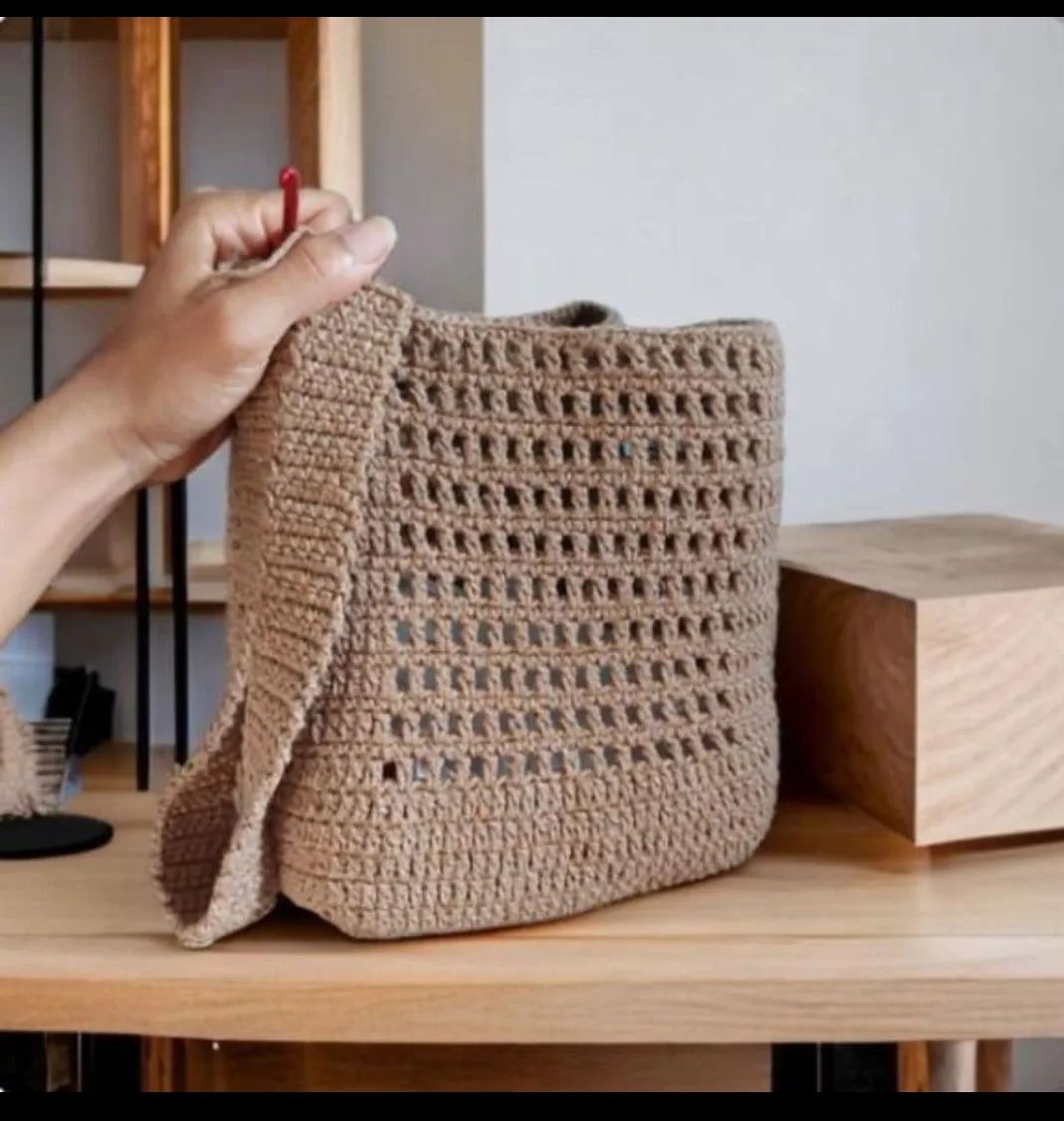 Bolsa em crochê