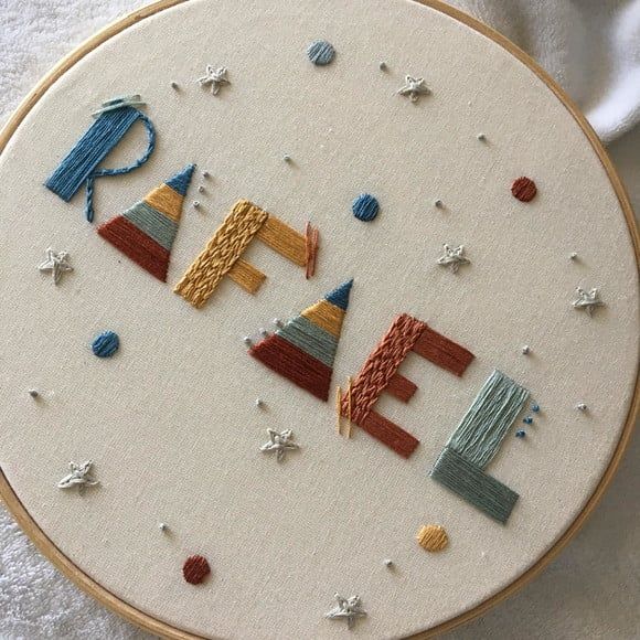 Bordado Porta Maternidade Personalizado