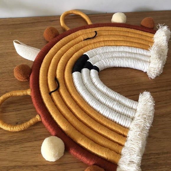 Leão Safari De Macrame